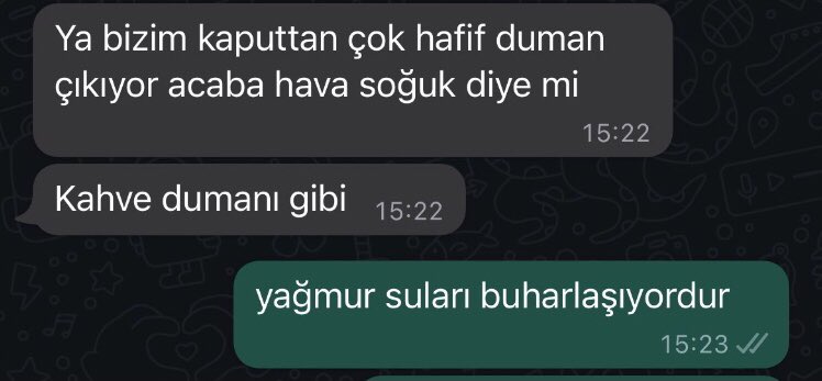 ustam seslendi uzaktan