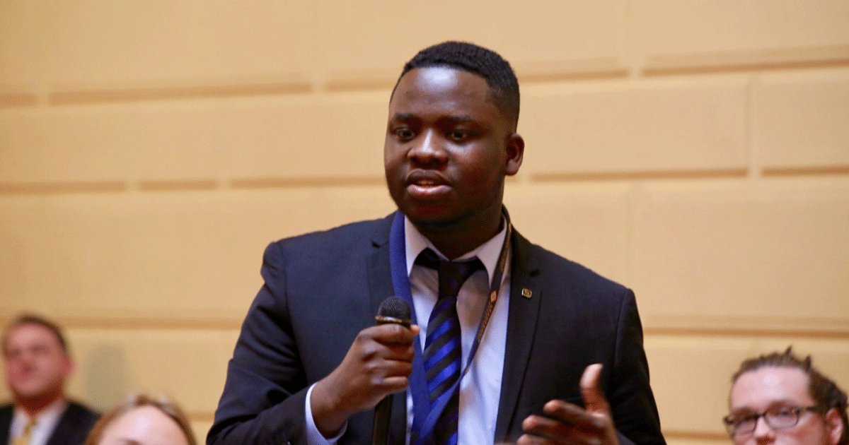 CentralHSPvd Knights (@centralhspvd) on Twitter photo Refugee Advocate, Poet, and Youth Leader, Night Jean <a href="/JMuhingabo/">Night Jean Muhingabo</a> 2017 @Centralhspvd
Graduate is making Black History everyday. “We come to make America a better place—to make a difference” <a href="/PlanUSA/">Plan International USA</a> @refugeedream
#knightsMakingBlackHistory <a href="/PVDSecondarySch/">PVDSecondarySch</a> <a href="/pvdschools/">Providence Public Schools</a> <a href="/chsaapri/">Central High School Alumni Association Providence</a> Refugee Advocate, Poet, and Youth Leader, Night Jean <a href="/JMuhingabo/">Night Jean Muhingabo</a> 2017 @Centralhspvd
Graduate is making Black History everyday. “We come to make America a better place—to make a difference” <a href="/PlanUSA/">Plan International USA</a> @refugeedream
#knightsMakingBlackHistory <a href="/PVDSecondarySch/">PVDSecondarySch</a> <a href="/pvdschools/">Providence Public Schools</a> <a href="/chsaapri/">Central High School Alumni Association Providence</a>