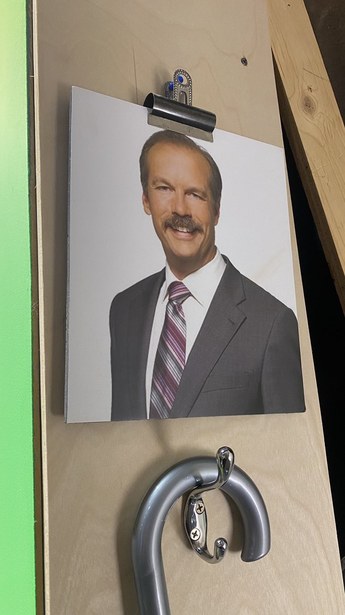 David, you should know we keep a shrine of you at the weather station. #TheLegendHimself