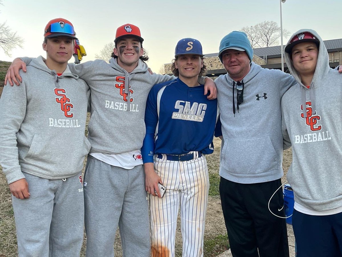 samborambo_5's tweet photo. Quite a joy to watch your former @bigI_baseball players compete against each other at the collegiate level!!  Very proud of these young men! @TaylorMoser24 @wilsonlohrer @brandonmoser24 @CarsonGes10 https://t.co/MER2yEkwkJ