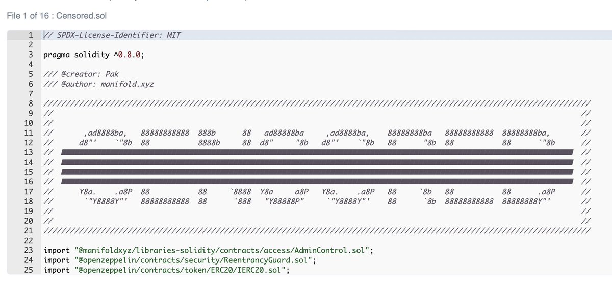 Censored.sol by <a href="/muratpak/">Pak</a> x Julian Assange x <a href="/manifoldxyz/">manifold.xyz</a> 

████████ 🤫