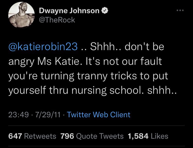 catturd2's tweet image. Hey @TheRock ... why did you just delete this? 

😂😂😂