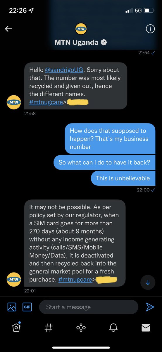sandrigoUG's tweet photo. @mtnug You taking a piss here🤦🏾‍♂️ What a company. https://t.co/Ai5zoALpEX