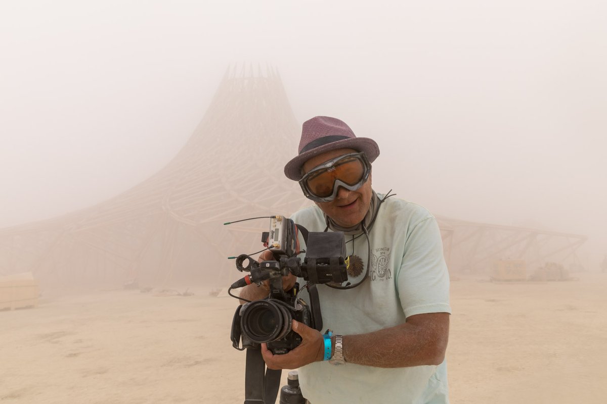 Meet Gerry (Gerald) Fox a BAFTA, Grierson, Prix Italia and Chicago Gold Bear award-winning filmmaker with his film Burning Man: Art on Fire. 

Join the BRCvr Film Festival across multiple platforms happening right now! BRCvr.org/film-festival-… 

#BRCvr