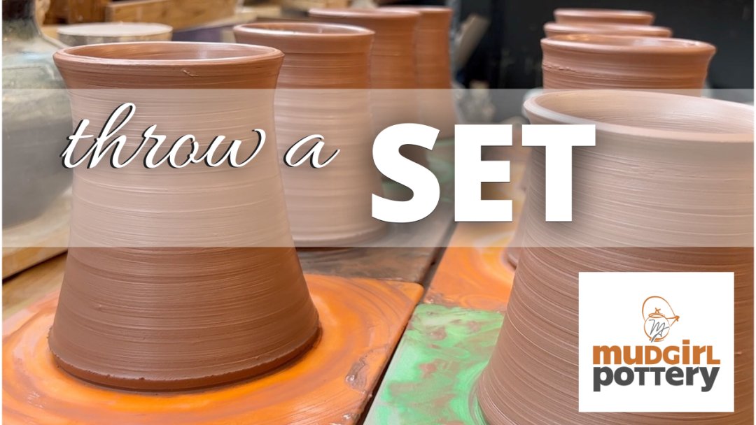 MudClayStudio's tweet photo. Published! Two part video on prepping for  throwing identical 1.25lb pots. Check it out! And please subscribe! On my way to 1000 subscribers (a long way...lol)
prepping: https://t.co/tBvztBW3AX
Throwing: https://t.co/DDDjzaptxE https://t.co/a4zCetWjGK
