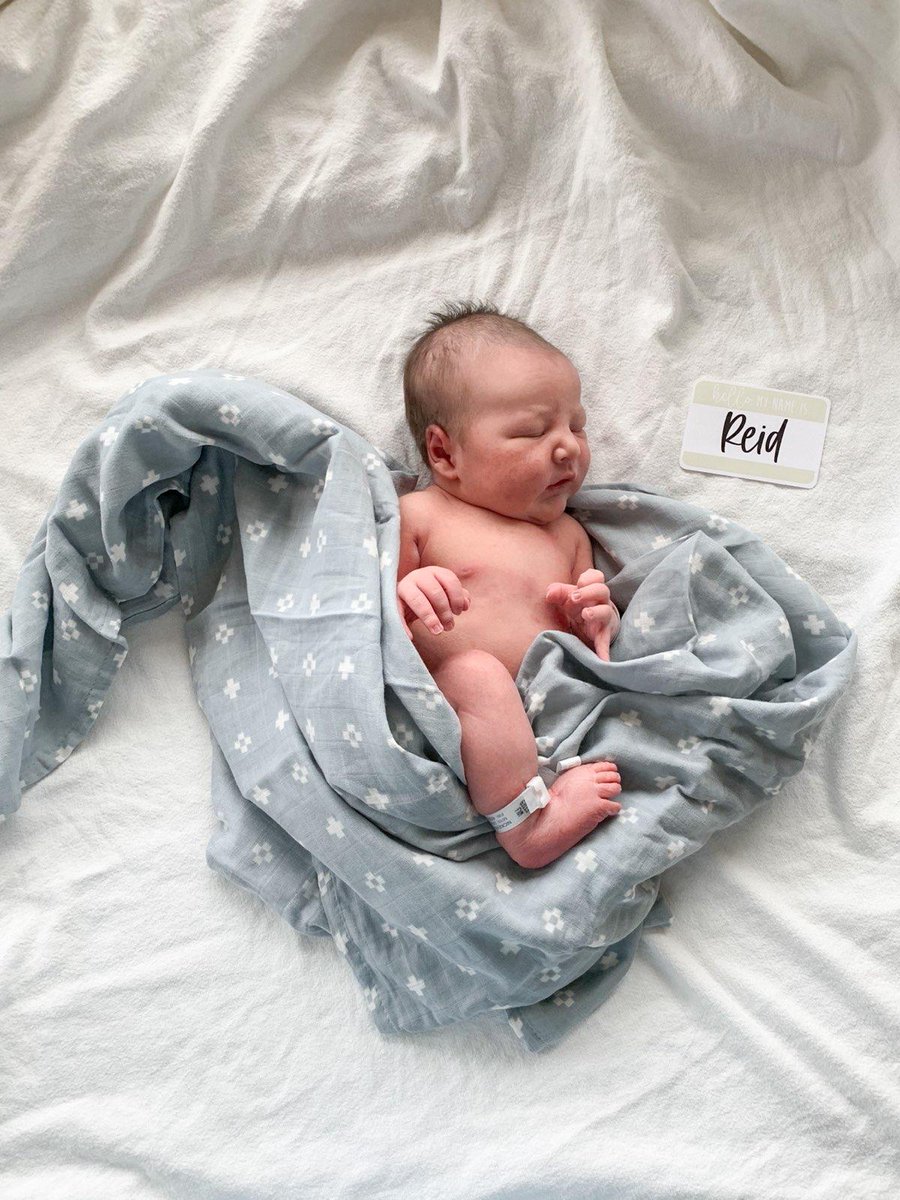 JoeNickerson80's tweet photo. Please help us welcome Reid Holden Nickerson to the world! 8 lbs, 11 oz, 21 inches long. He arrived at 2245 hours on February 4th, 2022. Raven is a rockstar, she and Reid are both doing well. https://t.co/wXw4ttcMc7