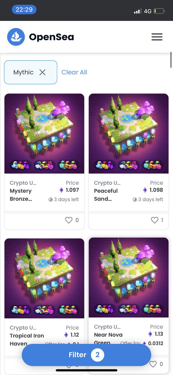gemcheetah's tweet photo. @crypto_unicorns Mythic land was sold for 0.1 WETH on pre-sale 3 days ago

Currently listed for > 1 ETH on @opensea 🚀 🔥 

#crypto #presale #blockchain #metaverse #nft https://t.co/PAJ8c5VAVs
