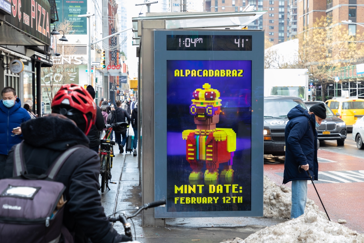 ALPACADABRAZ's tweet image. We've arrived in New York City! ✅

Spotted them? 

Share &amp;amp; have a chance on a Whitelist spot!