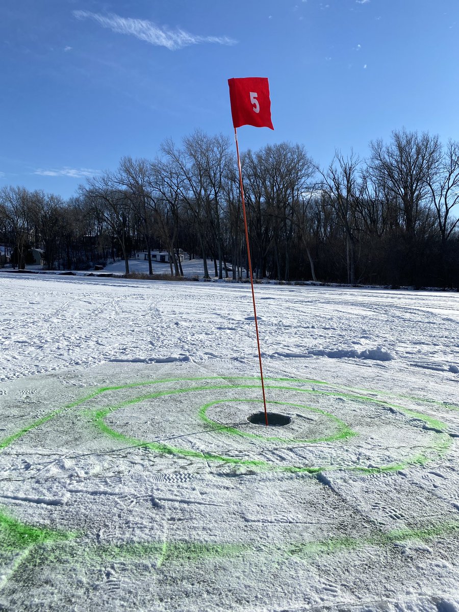 Cmoyer's tweet photo. Such a fun day on the "course," benefiting @FirstTeeSEW.
A great follow up to my story from last November in @WSGAGolf & @stickandhack. #IceGolf https://t.co/14gwLDDmsy