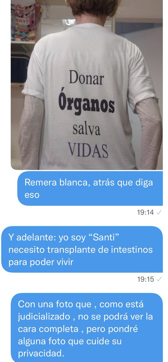 #TrabajoAr
Busco alguien que venda remeras económicas blancas (30 aprox de talle M, L y XL) estampadas personalizadas.
Ej. En fotos, pero serían para “Santi”.

Si trabajas de esto y podes no matarme con el precio, por favor escribime por DM.
#JusticiaParaSanti
#UnidosAr
RT ♾ 🙏🏻