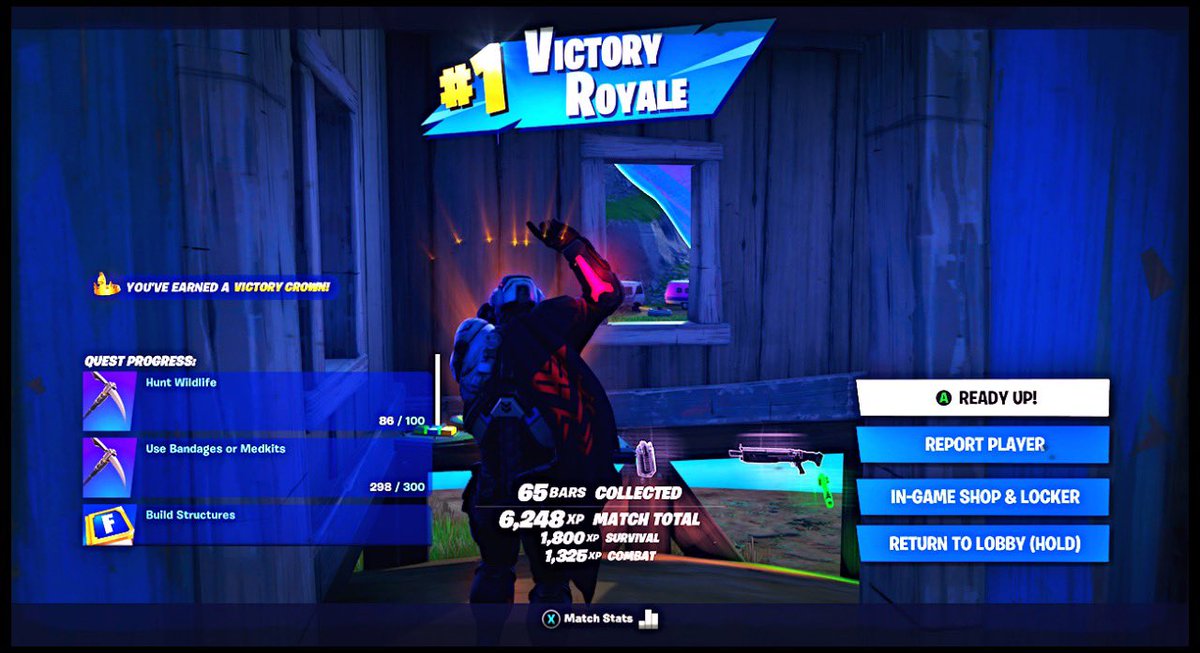 GalaxyGoddessK8's tweet photo. First Solo Win on the Xbox and it was as The Rock π #XboxShare #TheRock #Fortnite #VictoryRoyale #SnipeySnipey #winning #happykate β€οΈ https://t.co/hedKNbphJN