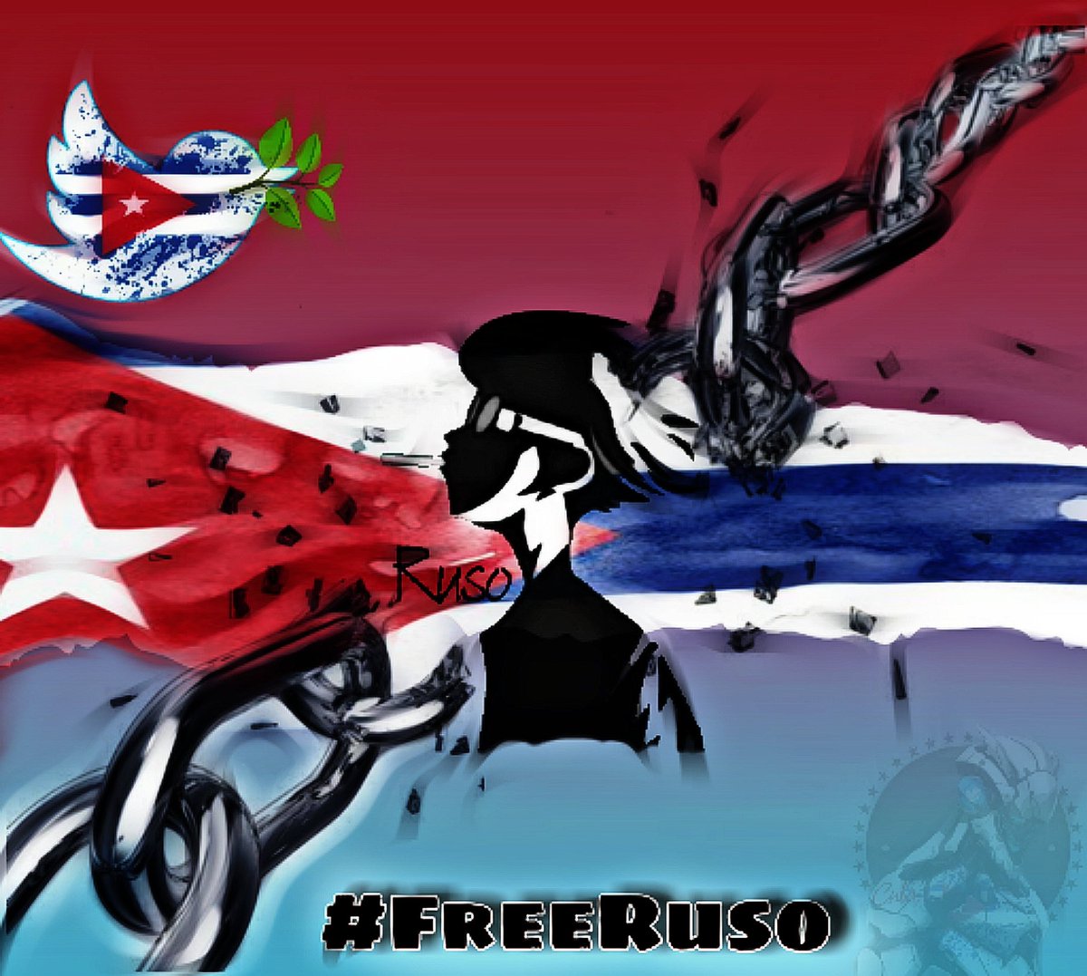 masonlibre1's tweet photo. @DiazCaneI @DiazCanelB @ElRuso4k #FreeRuso4K 
Pensar diferente no es un delito, expresarlo tampoco. En cuba hay una dictadura. https://t.co/PTWej85Wx6