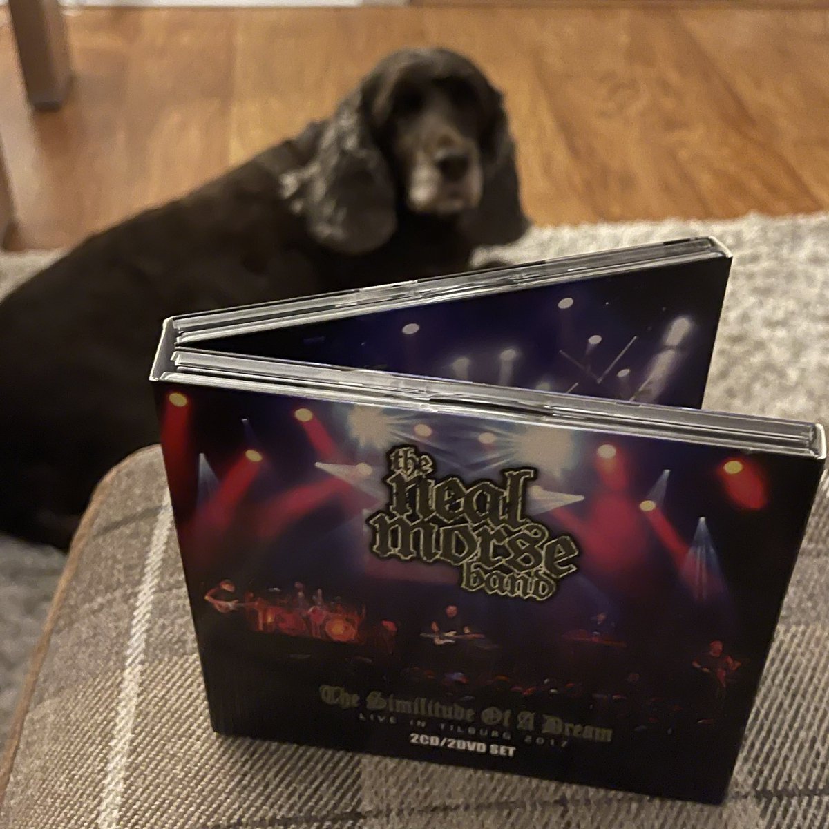 paulloguebass's tweet image. Prog Dog and I have opted for the “late shift”. 

- Now Playing: @NealMorseBand1 - The Similitude of a Dream - Live in Tilburg 2017

#edenscurse #progdog #nealmorse #musicdvd