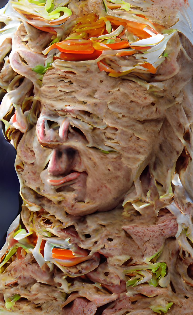 borisfeverdream's tweet image. Boris Johnson Doner Kebab