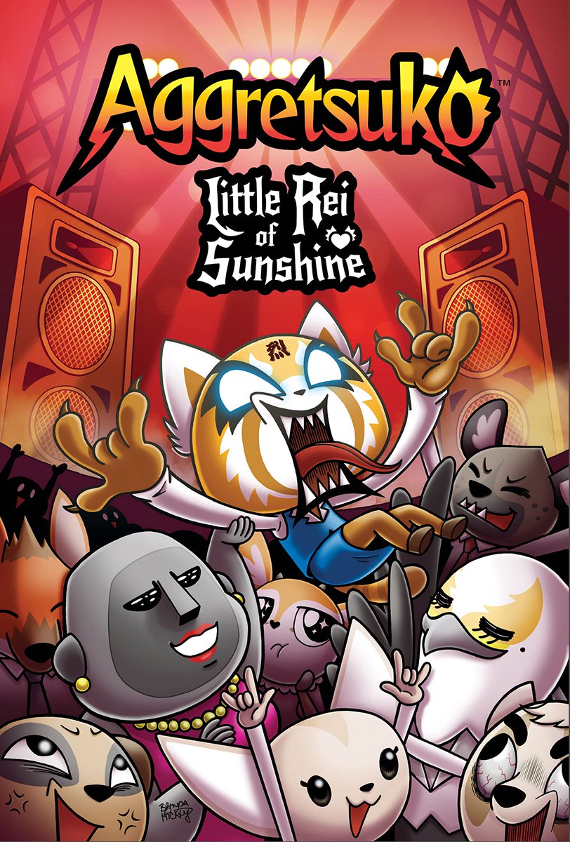 FuzzyWooly's tweet photo. can vouch for these aggretsuko comics being extremely awesome. Down the Rabbit Hole and Little Rei of Sunshine are fantastic https://t.co/aRjnLtqDeI