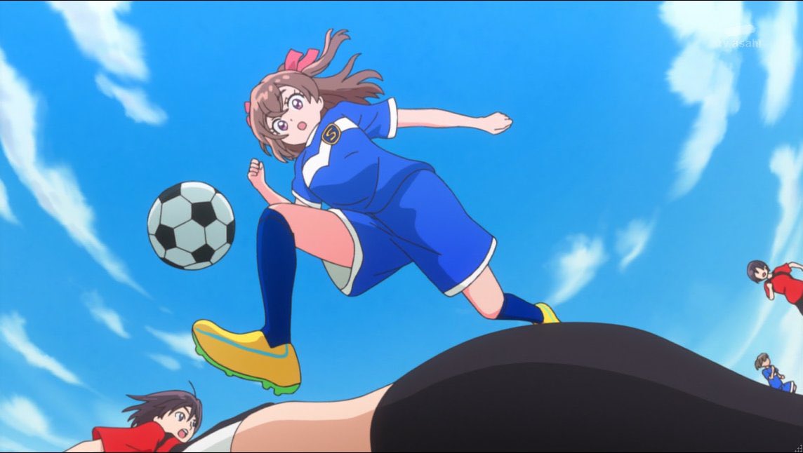 サッカーも得意で食いしん坊とか緑川なおちゃんかな？ #デパプリ #precure