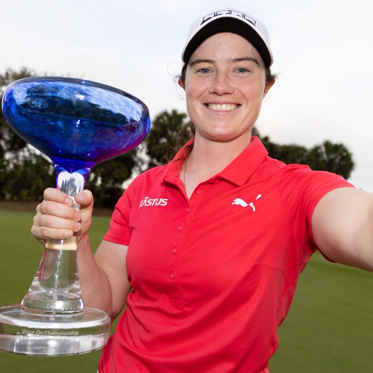 #LPGAWinnerSelfie with <a href="/Titleist/">Titleist</a> golf ball loyalist <a href="/leona_maguire/">Leona Maguire</a> 📸 

Leona won the LPGA #DriveOn Championship with her Titleist Pro V1! ⛳️