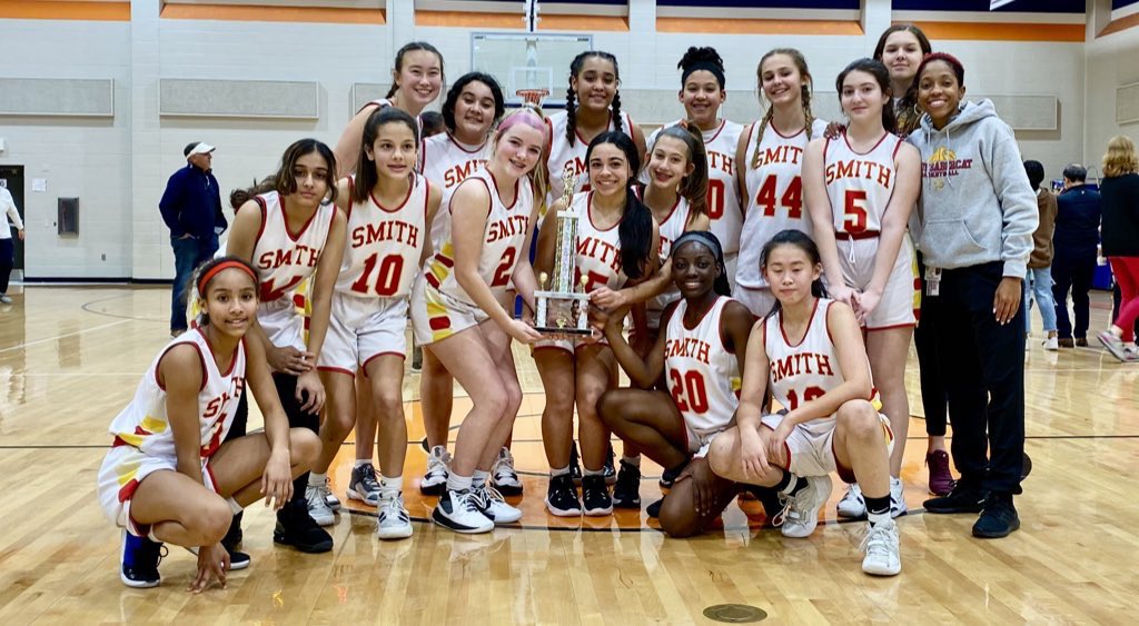 Congrats to our 8th grade B team on taking home 2nd place today in the gold bracket at the  <a href="/CFISDAthletics/">CFISDAthletics</a> tournament! Way to go ladies! We are proud of you!! 🏆
