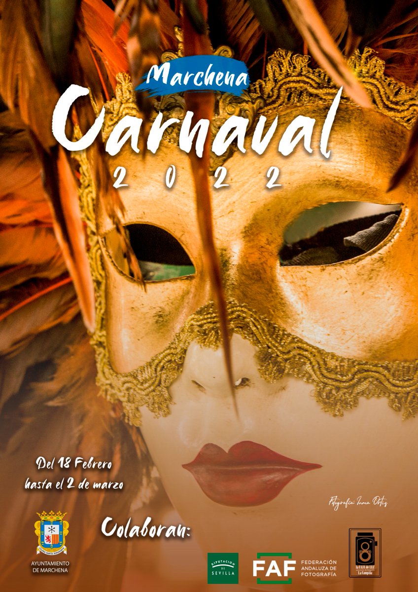 #Marchena presenta su cartel del #carnavalMarchena2022

<a href="/DIPUSEVI/">Diputación de Sevilla</a> #carnaval
