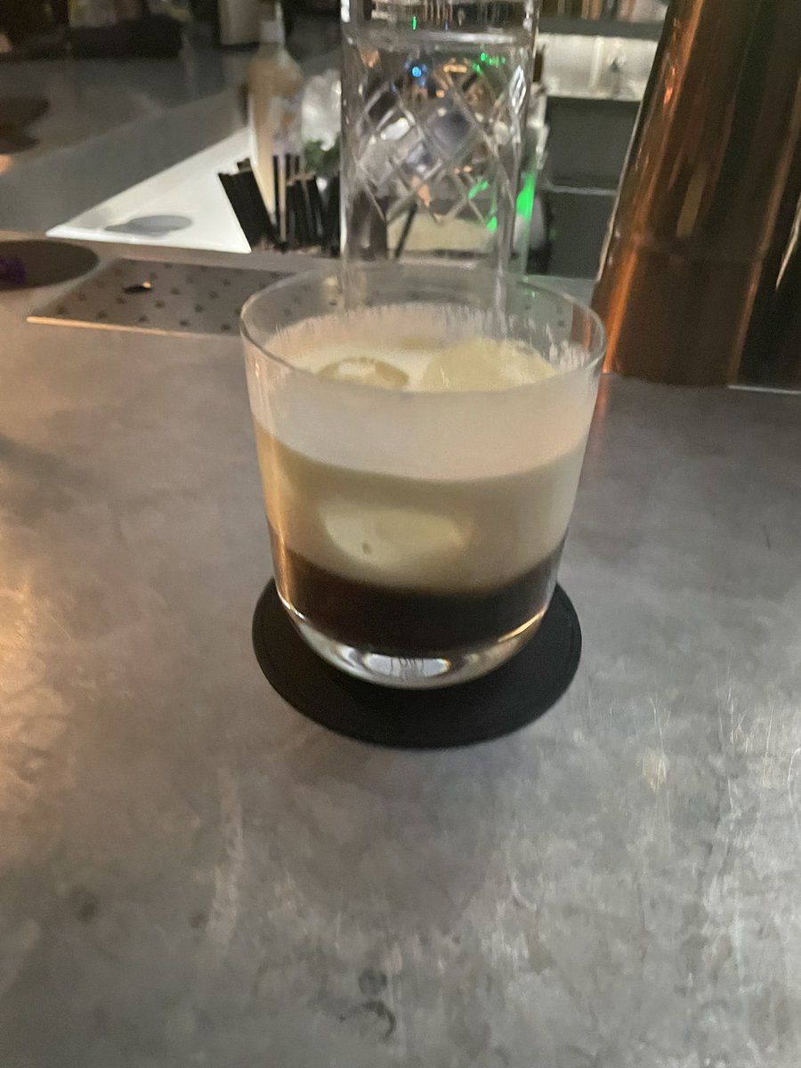 ajmooseman's tweet photo. Now then @elnino3108 remembering that it was you that introduced me to #whiterussian Slighly more classy than Sheringham @RBEhotels https://t.co/lVHaEIas2P
