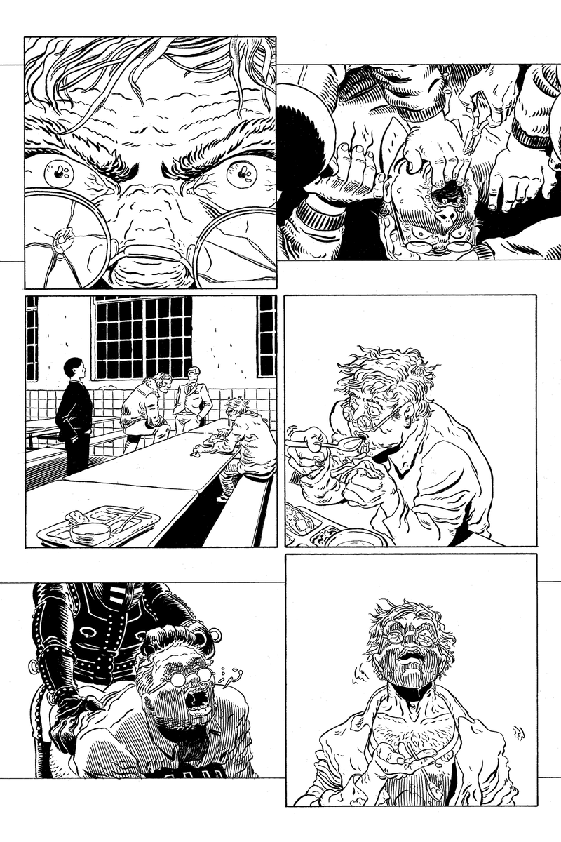 ianmacewan's tweet image. Pages from Joe Casey&apos;s SEX #19, my first work for hire comic (Image, 2015)

#sequentialsaturday