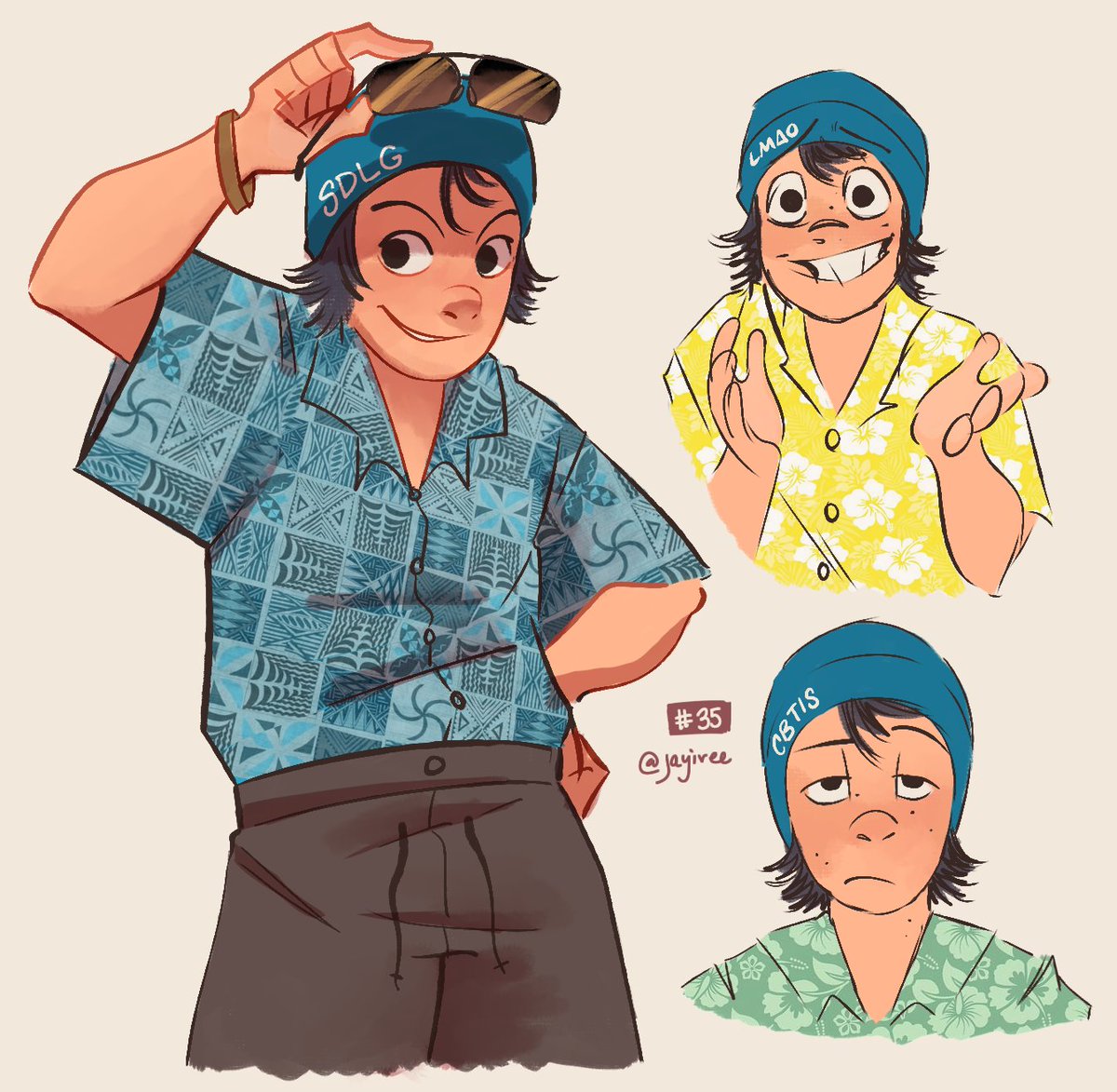 Day #35
Quackity wearning tropical shirts yes yes
#quackityfanart