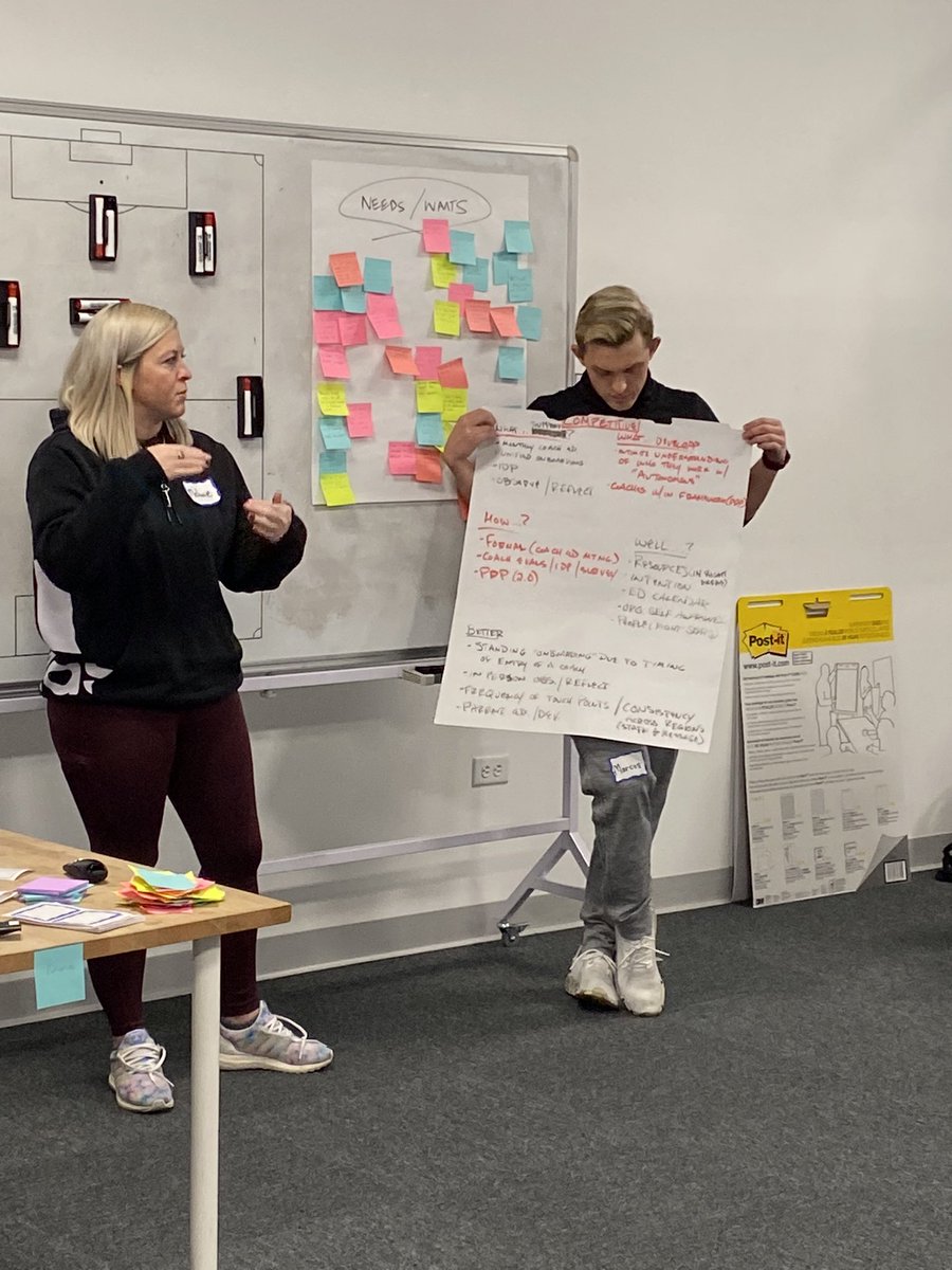 etcconsultants's tweet photo. How do you help @ColoradoRapids #CoachDevelopers acquire and developer the skills to unbelievably effective at โDeveloping Remarkable Coaches?โ Answer? In the classroom and on the field in an organised, thoughtful, chaotic and vulnerable sort of way! #qualitycoachingmatters https://t.co/cdOdBKs8dT