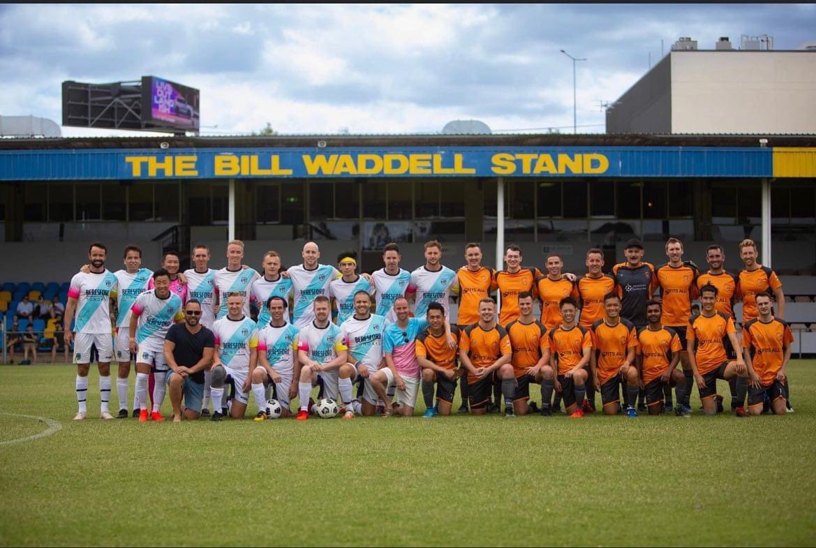 PrideFootballOz's tweet photo. What a weekend!!
Congratulations to Brisbane Inferno and @SydneyRangersFC for putting on a fantastic footballing display.
Thanks to @FootballQLD and @Craig_Foster for their support this weekend
#lgbtq🌈 #pfamates https://t.co/PBIoiSImkf
