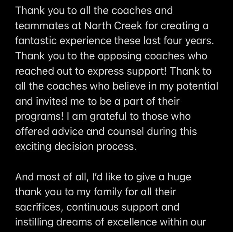 Kennedy_McGill1's tweet photo. After a long recruiting process full of great opportunities, I am excited to officially COMMIT to @CWUFB as a QB!🔥Off to go win a National Championship!🔴⚫️

@BrokerKennedy @PaulaIslaMcGill @Jackson_McGill4 @coachtmyers @NorthCreekFB @CoachFisk @BrandonHuffman @HEIRCoachTy https://t.co/eB15ZLgMvm