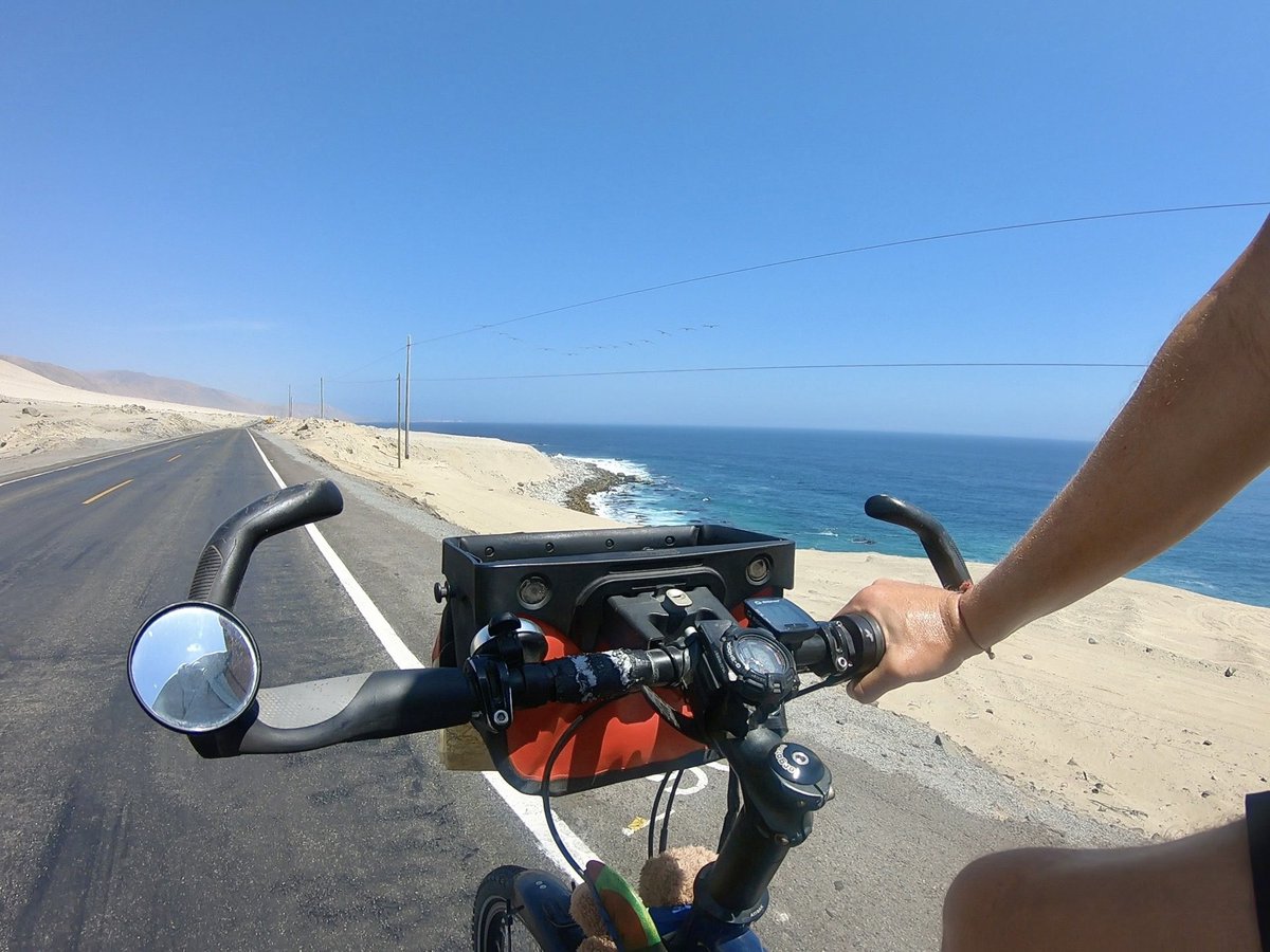 thomas2508's tweet photo. Immer der Küstenstraße entlang.🌬🚲☀️

#G9toAmerica 3.0 #Tag25 #50km https://t.co/4czM7zhesw