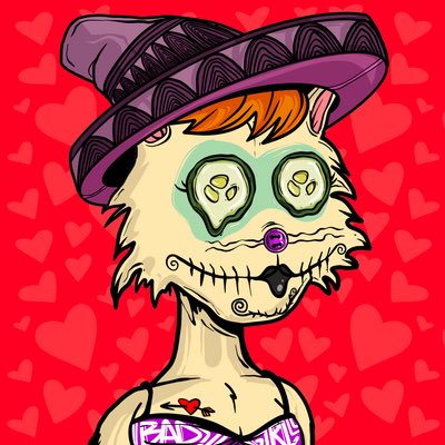 JusRLL9486's tweet photo. Welcome to the family PsychoMollies! @PsychoKittiesOG @cryptocomnft https://t.co/7eO3lLVR4l