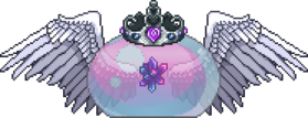slimeperday's tweet photo. The slime of the day is the Queen Slime from Terraria! https://t.co/SzAMoVZ2KM
