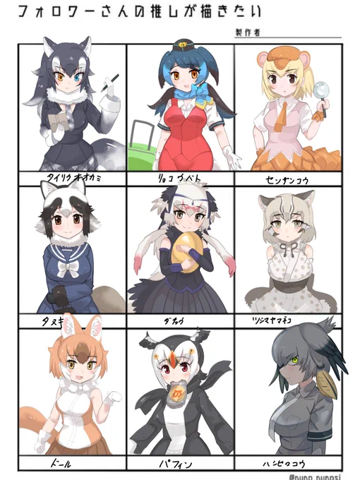 3枚目
 #フォロワーさんの推しを描きたい 