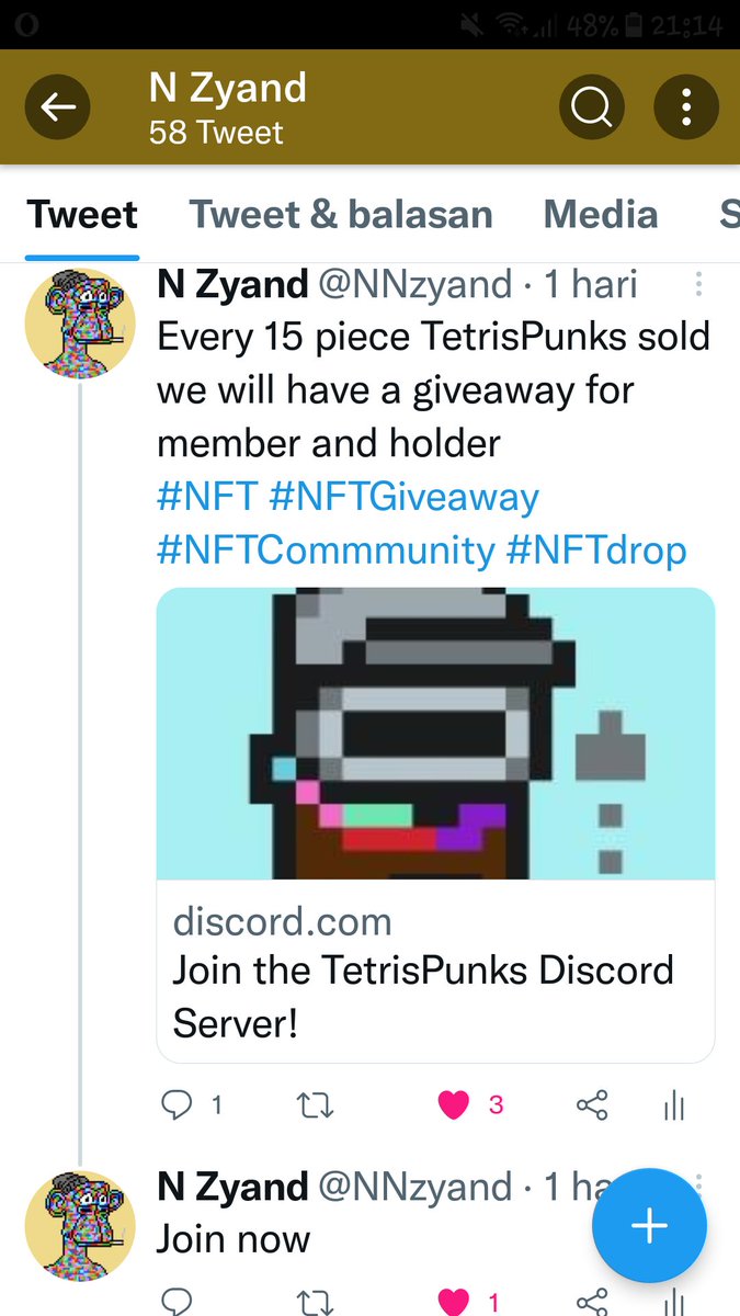 NNzyand's tweet photo. Don't forget to join my discord #NFTCommmunity https://t.co/2zkJa6ZuI2