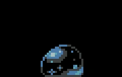 slimeperday's tweet photo. The slime of the day is the Dark Slime from Loop Hero! https://t.co/QfSyKi9RuZ