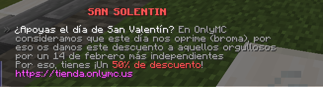 ¿Genios del marketing o trolls 🤣? 

¡Danos rt si apoyas nuestro San Solentín! 😎

#OnlyMC #SanValentin #SkyWars