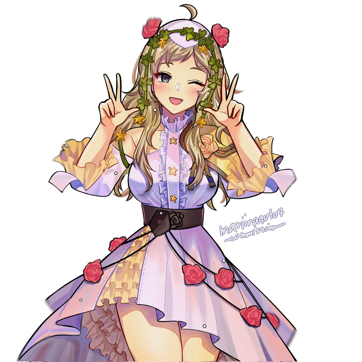 RT @mariirasuto7: Ophelia from Fire Emblem
#feh #feif
Another commission for someone on discord~! https://t.co/OO6pdN1rgH