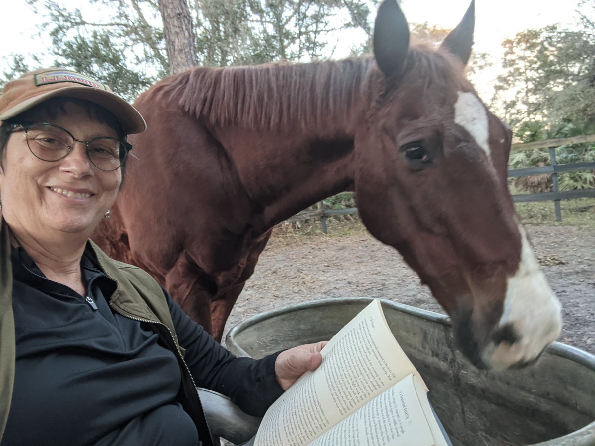 BiddingerFL's tweet photo. Reading with Rooster is a delightful way to end a long week. Not sure if he cared for the selection, but he did enjoy his dinner. #OCPSreads #GiddyupMimi #Nvr2Late https://t.co/3RXzwh92QR