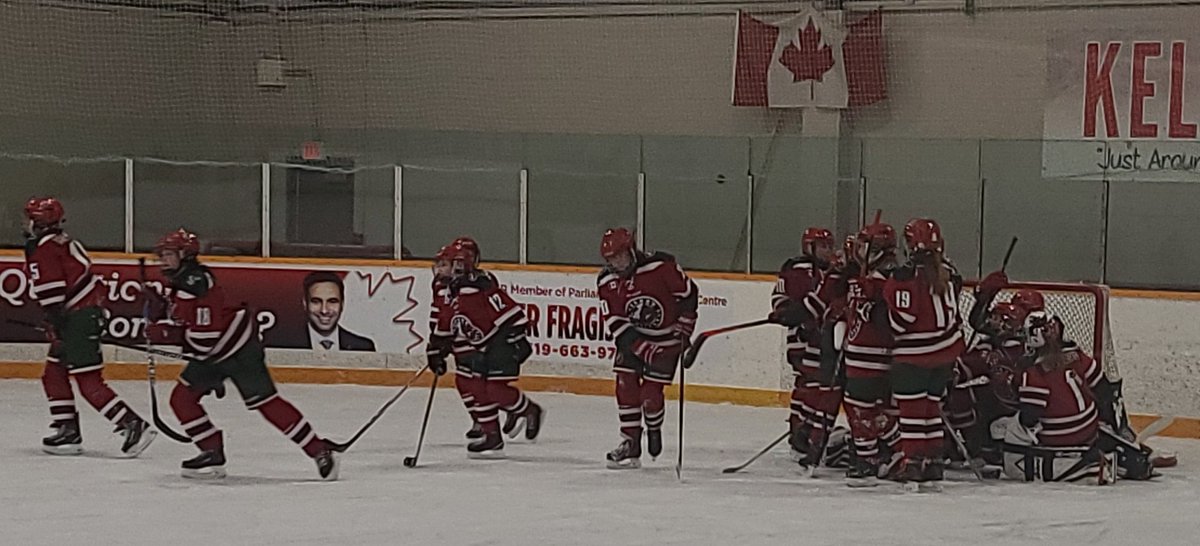 CybertronBeast's tweet photo. Down to the wire tonight in the single elimination quarter-final. Only one goal was scored, but it was all that was needed for our girls to win.
That gives them a birth in the semi-final tomorrow morning! Let's go!
#GoDevilettes #LdnOnt #GirlsHockey https://t.co/QWPrTwLEGX