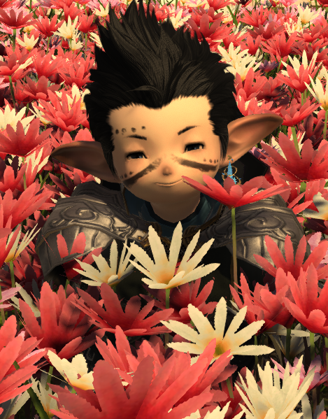 AtsumiWarrior's tweet photo. My boy be cute in this flower field.
#FFXIV #FFXIVstormblood #RoadtoEndwalker https://t.co/f33TjwD4mi