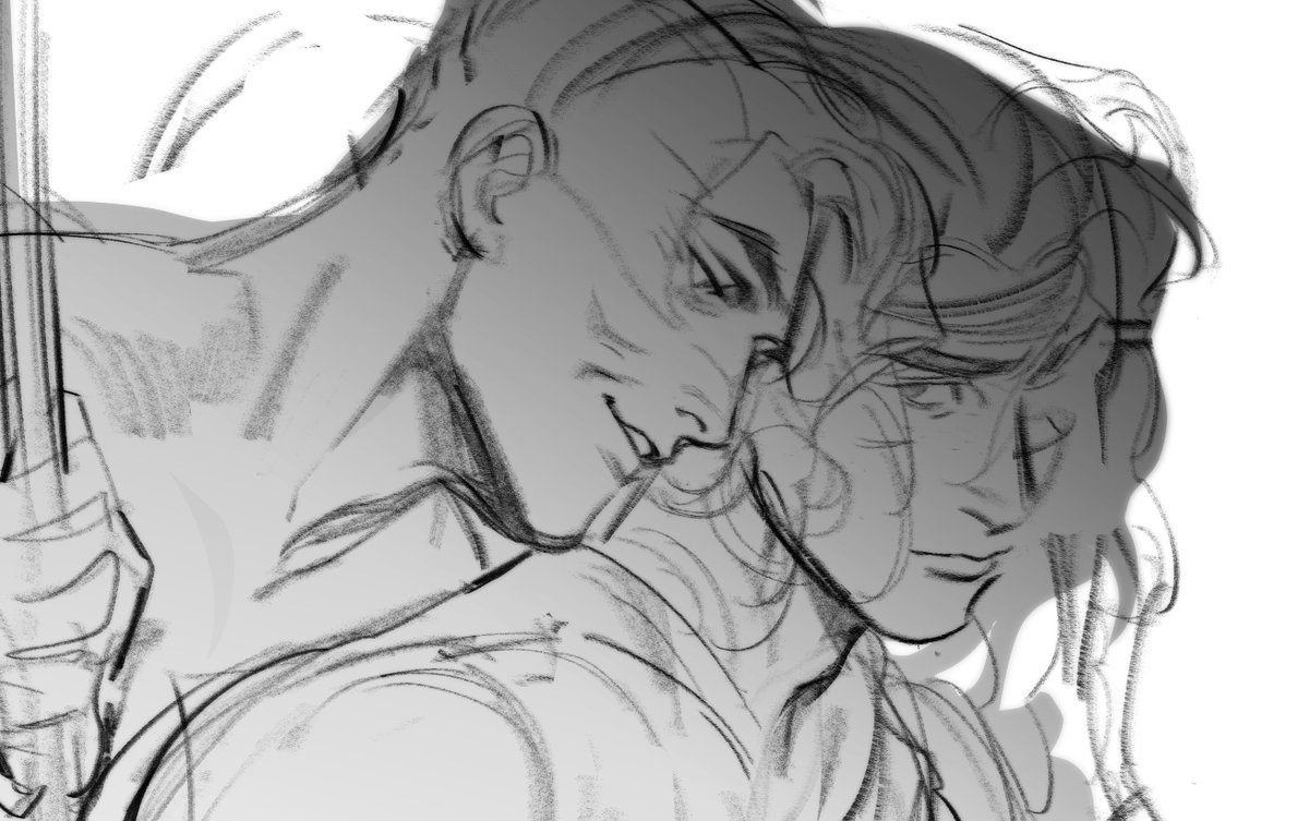 I had plans for a vaguely Ares x younger Achilles pic way back but 