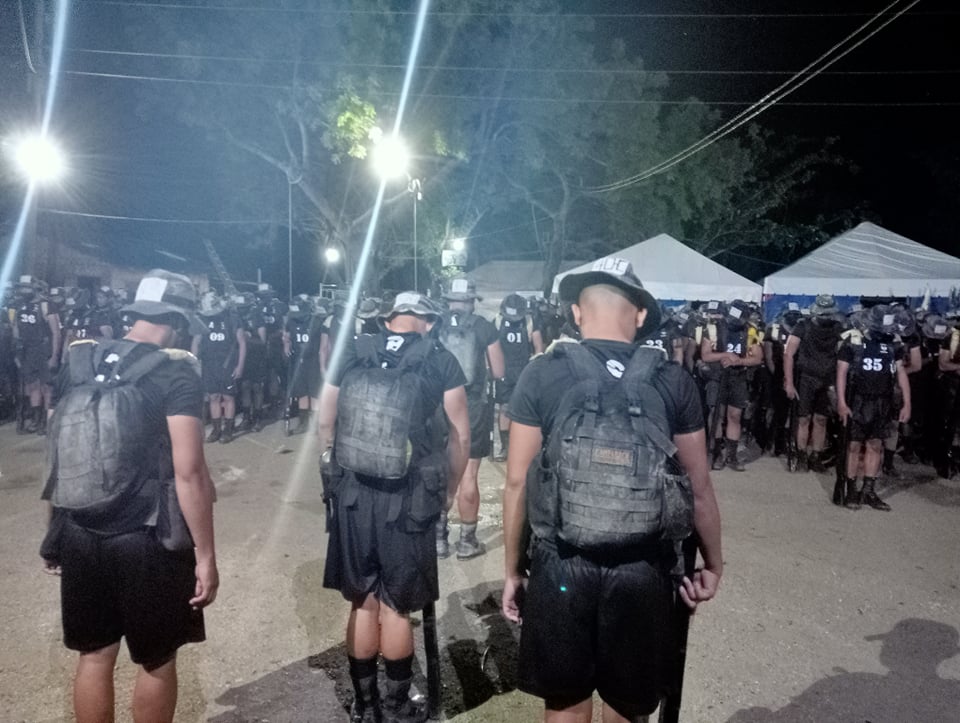 rstu7's tweet photo. On February 6, 2022 at about 03:45 AM, personnel of this unit under the supervision of PCOL PERCIVAL R ZORRILLA, Chief RSTU7, conducted accounting and morning devotion  to the participants of PNP BISOC CL "BANGIS"  held at Camp Ceperino Genovia, Brgy. Bahay, Sibonga, Cebu. https://t.co/sW1xEGfEqt