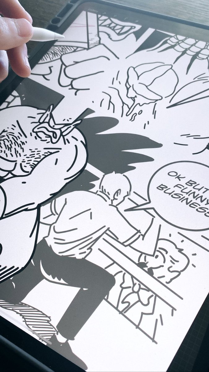 marcuscripps's tweet photo. Sneak peek of a wrestling comic I’m working on. 😳 https://t.co/xsxSritY3E