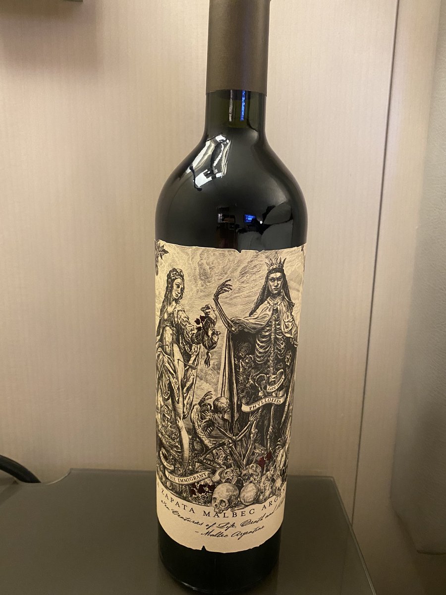 The Girls I work with Know EXACTLY what I like 😂 So appreciative of their Gift 🎁🥰

#Malbec #CatenaZapata #ArgentinianWine 🔥
