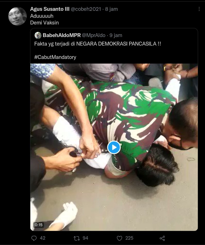 Speedtrap_'s tweet photo. Hoax macam ini jangan di diemin!

CC @ListyoSigitP @DivHumas_Polri @CCICPolri @Puspen_TNI https://t.co/i8fbg4Ggsr