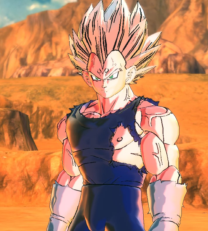 Majin Vegeta Super Saiyan 2 – Xenoverse Mods