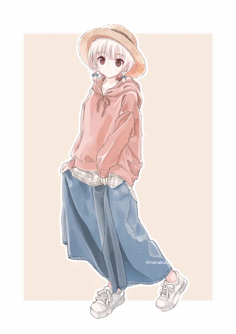 ちいさな三編みがお気に入り👒 