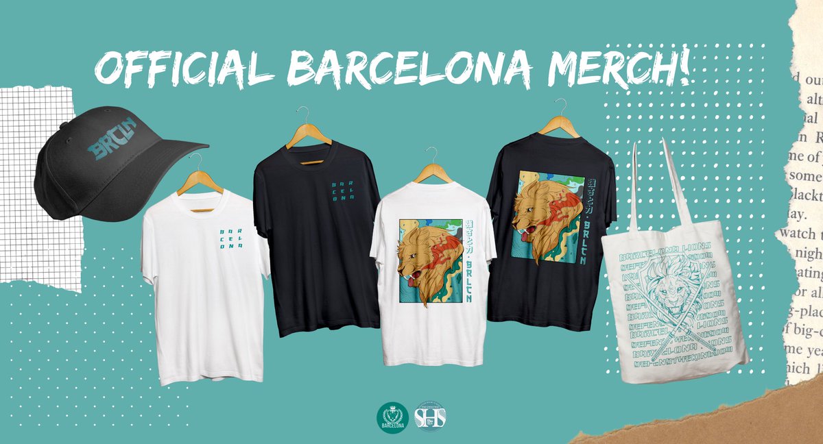 BarcaCluster's tweet photo. PREVIEW | #BarcaMerch is finally here! ๐ These are the official design of our Barca SY 21'-22' merchandise. Stay tuned for more updates!
Wear it with pride ๐ฆ
#BiradaBarcelona ๐ฆ
#DefendTheKingdom ๐๐ https://t.co/v2MbXfNPXK