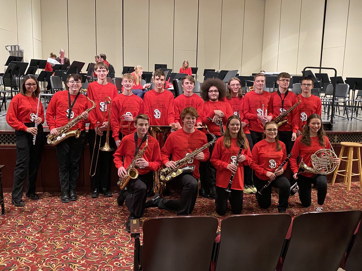 Had a blast at USD Honor Band with these Panther band members! <a href="/NPSActivities/">NPS Activities</a> #npspanthers
