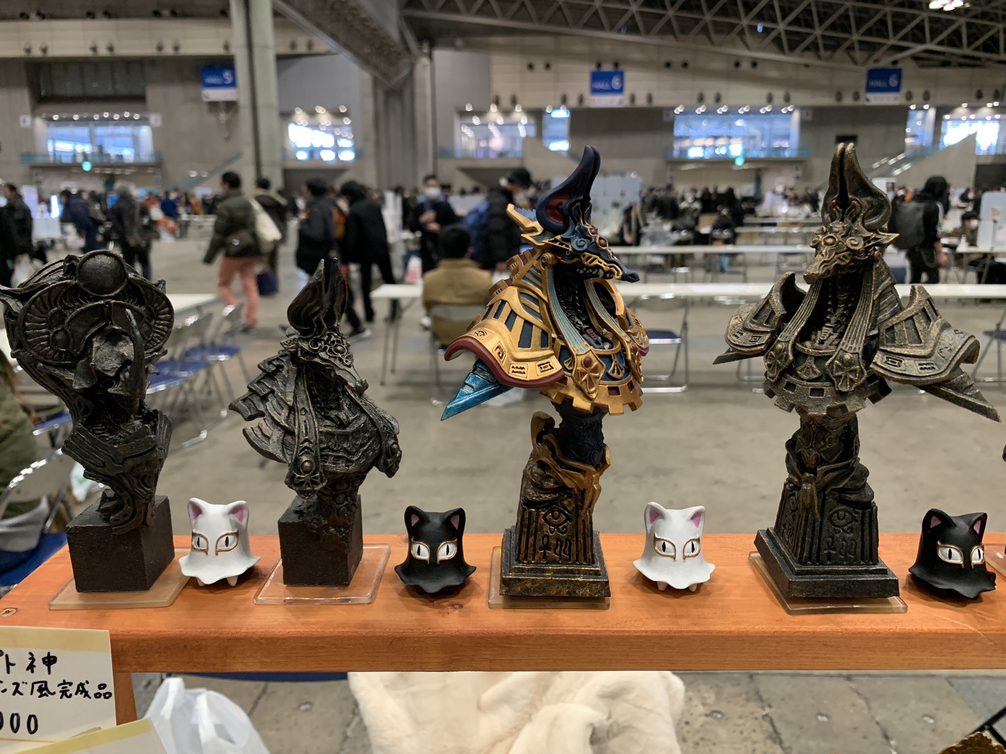 日本製/今治産 「スターゲイト」スタチュー３体（ラー、アヌビス